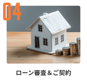 ローン審査とご契約